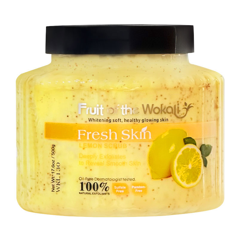 ش6-4-1.jpg اسکراب صورت و بدن لیمو وکالی حجم 500 گرم - Image 1