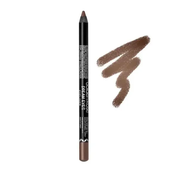 مداد چشم قهوه ای ضد آب گلدن رز Golden Rose کد 410 مدل Dream Eyes Liner