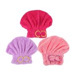 حوله مو خشک کن کلاهی رنگی