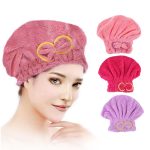 حوله مو خشک کن کلاهی رنگی - Image 2