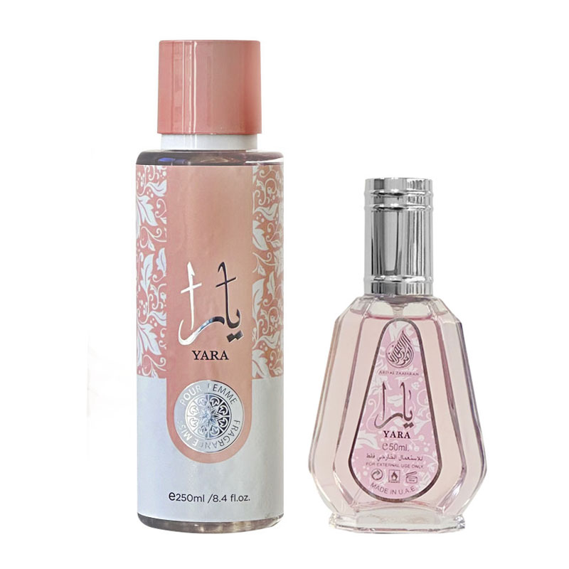 ض4-2.jpg پک تخفیفی عطر و بادی اسپلش رایحه یارا - Image 1