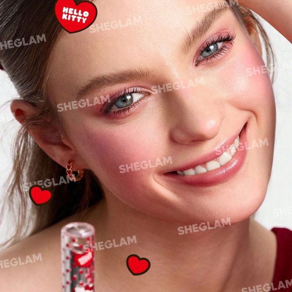 رژلب آبرسان شیگلم از کالکشن هلو کیتی رنگ Smitten Kitten - Image 3