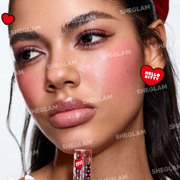 رژلب آبرسان شیگلم از کالکشن هلو کیتی رنگ Smitten Kitten - Image 4