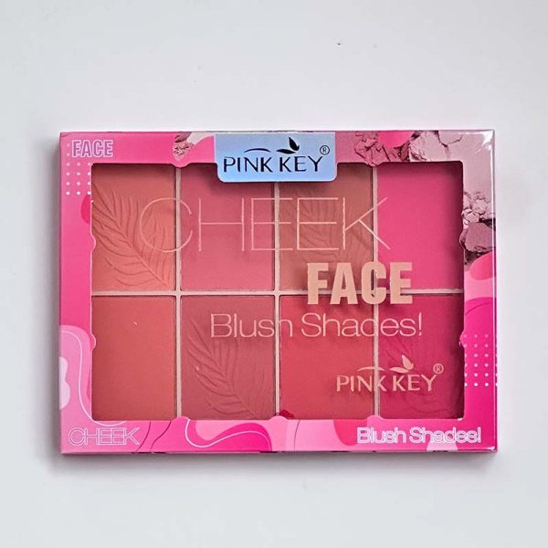 پالت رژگونه 8 رنگ پینک کی PINK KEY مدل CHEEK - Image 3