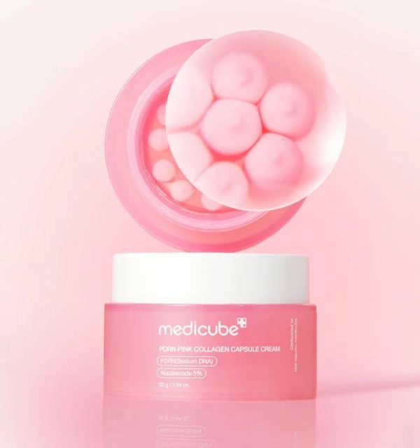 کرم کپسولی کلاژن PDRN PINK مدی کیوب - Image 3