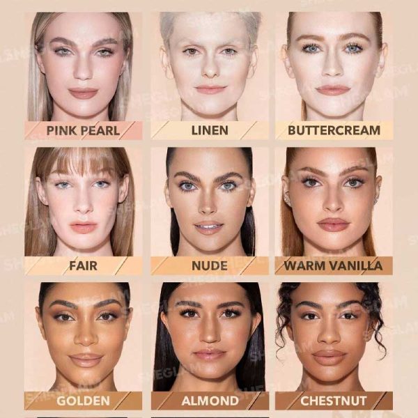 کانسیلر حرفه ای با اپلیکاتور فلزی شیگلم Sheglam مدل Bright Eyes Cooling Concealer