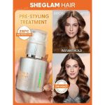 کرم ضد وز و محافظت کننده موی فر دو کاره شیگلم Sheglam مدل Keep It Up Curl Protect & Hold 2-In-1 Styling Treatment حجم 25ml