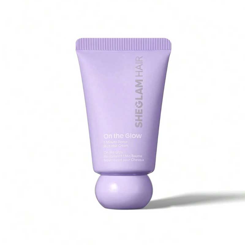 ماسک مو نرم کننده و احیا کننده بعد از حمام شیگلم Sheglam مدل On The Glow 1-Minute Revive Rich Hair Cream حجم 25g