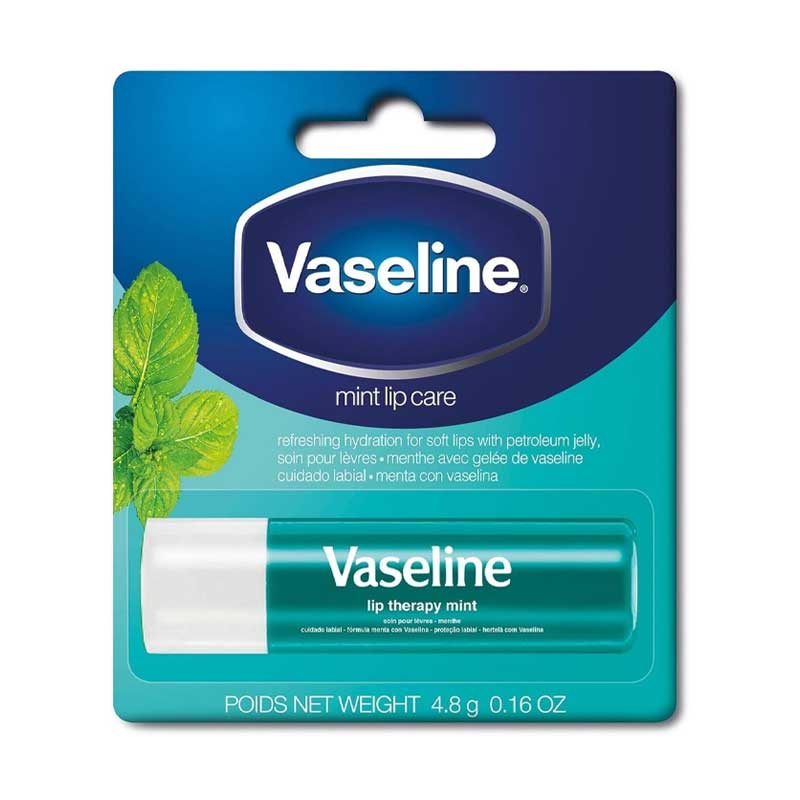 بالم لب استیکی وازلین Vaseline مدل نعنایی Mint حجم 4.8g