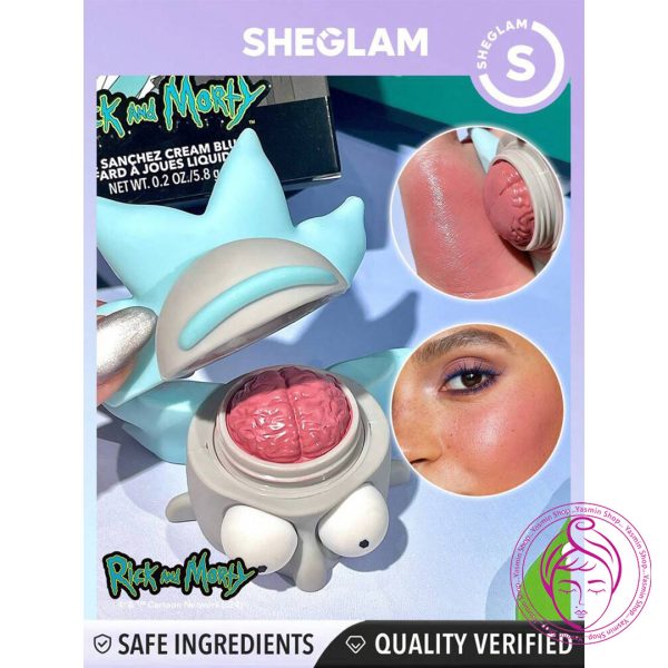 رژگونه مغز ریک اند مورتی شیگلم Sheglam Rick & Morty Mr.sanchez Cream Blush - Image 3