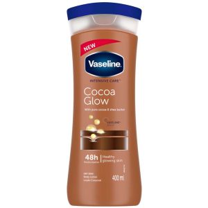 لوسیون بدن وازلین رایحه کاکائو Cocoa Glow حجم 400ml