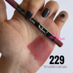 مداد لب ضد آب Waterproof فلورمار Flormar رنگ 229 Tender Cream
