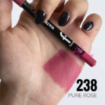 مداد لب ضد آب Waterproof فلورمار Flormar رنگ 238 Pure Rose