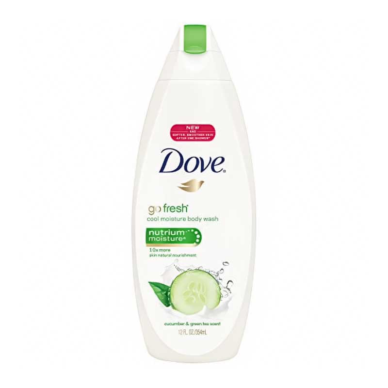 شامپو بدن داو Dove مدل Go Fresh رایحه خیار حجم 200ml