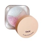 پودر فیکس سه رنگ GAGK مدل Tri Color Loose Powder