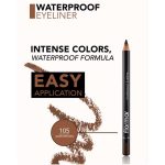 مداد چشم ضد آب Waterproof فلورمار Flormar رنگ 105 Warm Brown