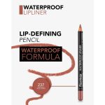 مداد لب ضد آب Waterproof فلورمار Flormar رنگ 237 Rosy Sand