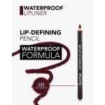 مداد لب ضد آب Waterproof فلورمار Flormar رنگ 242 Deep Bordeaux