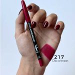مداد لب ضد آب Waterproof فلورمار Flormar رنگ 217 Chic Crimson