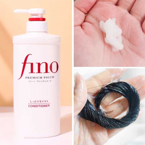 کاندیشنر نرم کننده و ترمیم کننده موی فینو Fino مدل Fino Premium Touch Hair Conditioner حجم 550ml