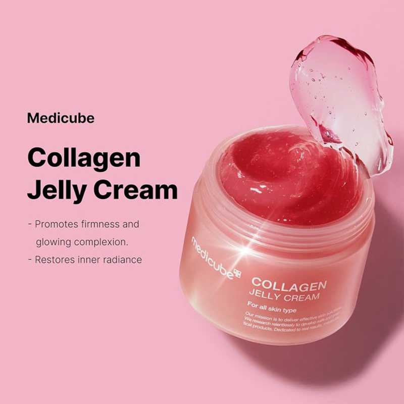 کرم ژله کلاژن مدی کیوب Medicube مدل Collagen Jelly Cream حجم 110ml