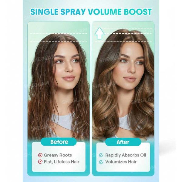 شامپو خشک معطر شیگلم Sheglam مدل Minty Fresh Airy Dry Shampoo