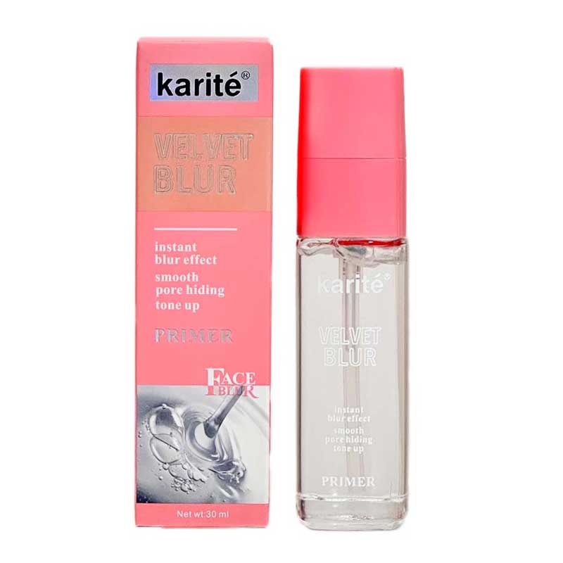 پرایمر مخملی محو کننده منافذ Karite مدل Velvet Blur حجم 30ml