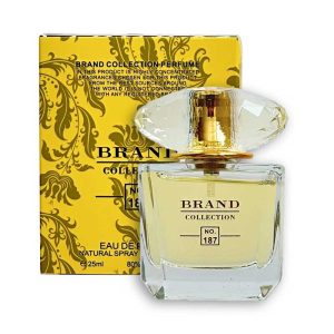 ادکلن برند کالکشن Brand Collection کد 187 رایحه Versace Yellow Diamond حجم 25ml