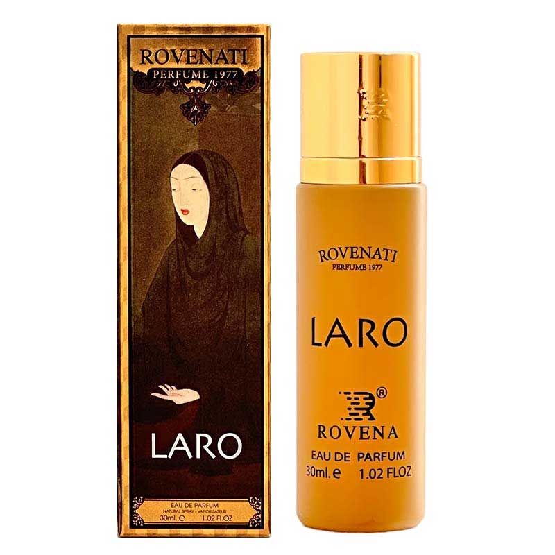 ادکلن روونا Rovena مدل Rovenati Laro رایحه زرجوف کازاموراتی لیرا حجم 30ml