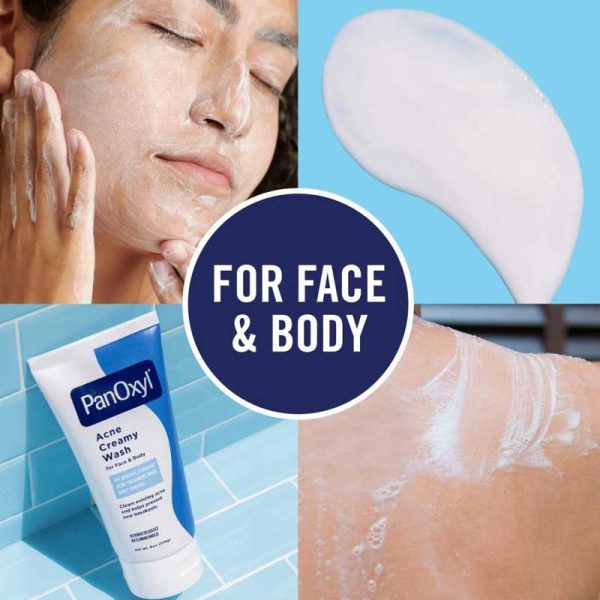 شوینده کرمی ضد جوش پانوکسیل PanOxyl مدل 4% Benzoyl Peroxide حجم 170g