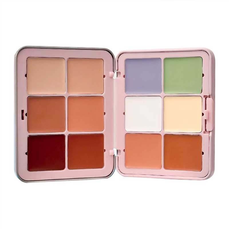 پالت کرمی 12 رنگ کانتور و اصلاح رنگ Queen Of Hearts