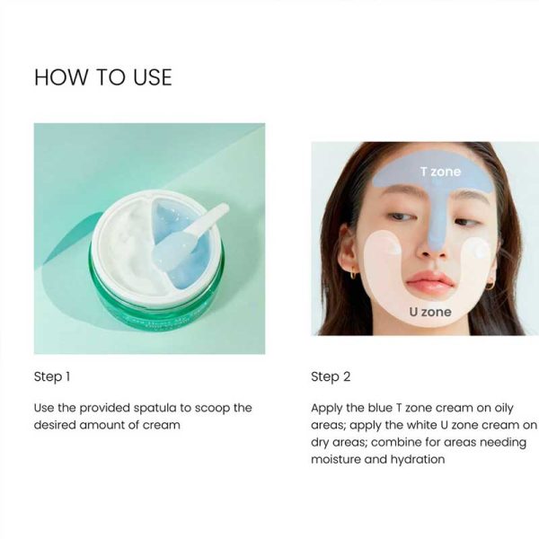 کرم مرطوب کننده دوگانه و تسکین دهنده اکسیس وای AXIS-Y مدل Cera Heart My Type Duo Cream حجم 60ml