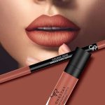 کیت خط لب و رژ لب مایع گلدن رز Golden Rose مدل Matte Lipkit رنگ Warm Sable