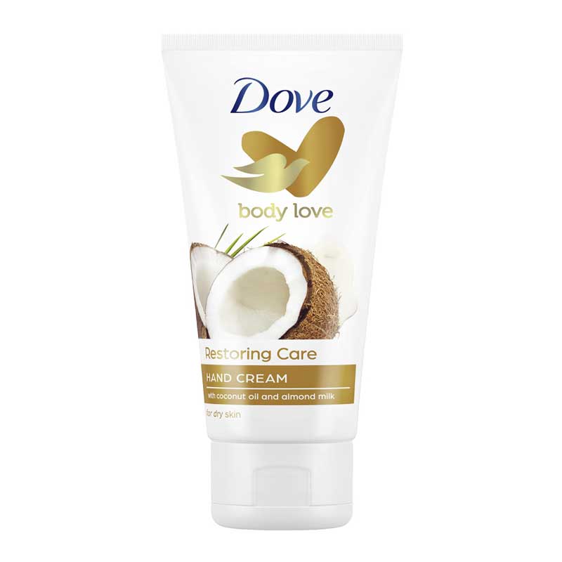 کرم مرطوب کننده دست نارگیل Body Love داو Dove مدل Restoring Care حجم 75ml