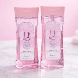 ژل روغن بدن درخشان کننده و آبرسان بدن معطر رایحه یارا Yara حجم 200ml