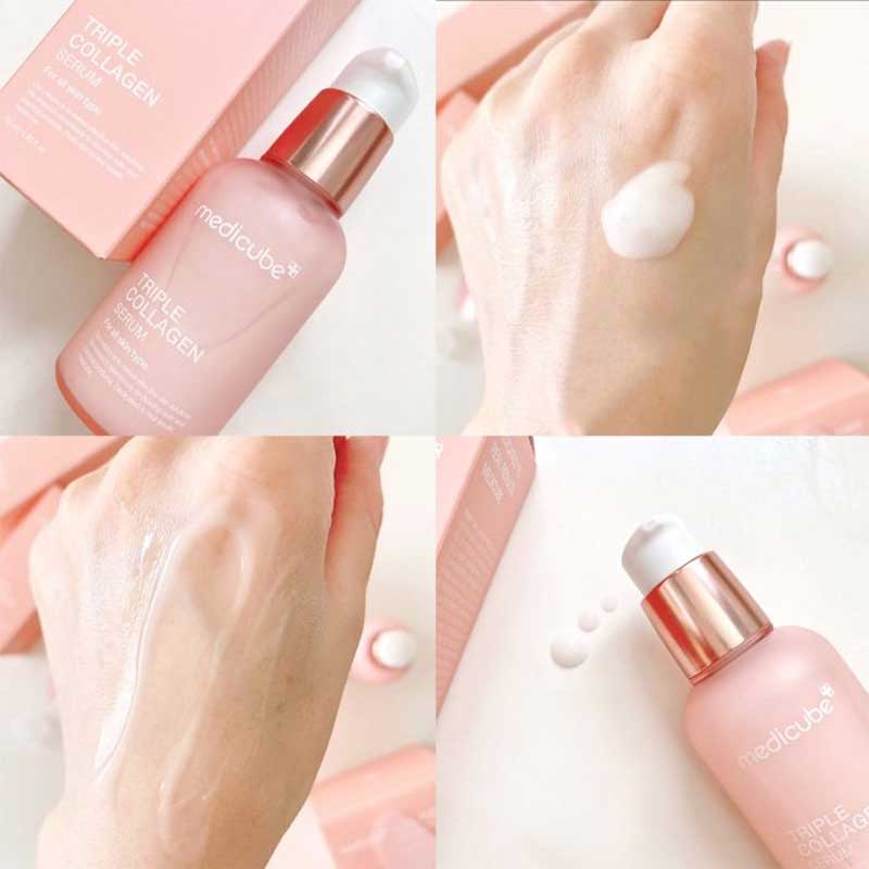 سرم جوانساز کمپلکس کلاژن مدی کیوب Medicube مدل Triple Collagen Serum حجم 55ml
