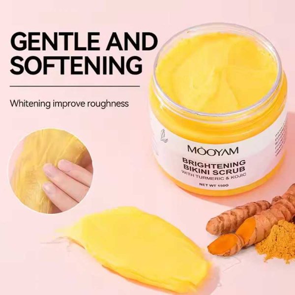 اسکراب سفید کننده نواحی Mooyam مدل Brightening Bikini Scrub حجم 150g