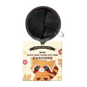 ماسک دور چشم خاویار طلایی سرسان لاو Sersanlove مدل Black Gold Caviar بسته 60 عددی