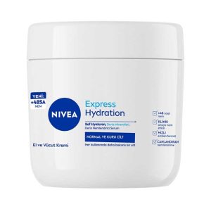 کرم دست و بدن مرطوب کننده نیوآ Nivea مدل Express Hydration حجم 400ml