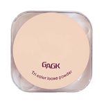 پودر فیکس سه رنگ GAGK مدل Tri Color Loose Powder