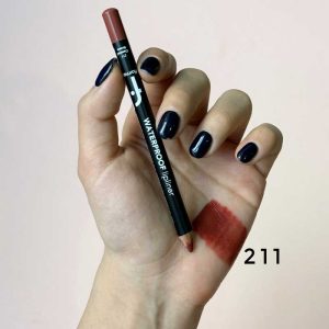 مداد لب ضد آب Waterproof فلورمار Flormar رنگ 211 Classical Brown