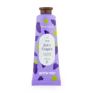 کرم مرطوب کننده دست حاوی عصاره انگور ویت یو With You مدل Juicy Grapes حجم 50ml