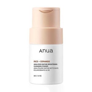 پودر شستشوی روشن کننده آنزیم برنج آنوا Anua مدل Rice Enzyme Brightening Cleansing Powder حجم 40g