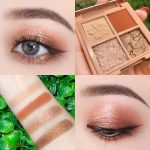 پالت سایه چشم 4 رنگ نوو Novo مدل Sakura Story Four Color Eye Shadow