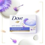صابون بابونه آبی و جو دوسر داو آنتی استرس Dove Anti Stress وزن 106 گرم - Image 3