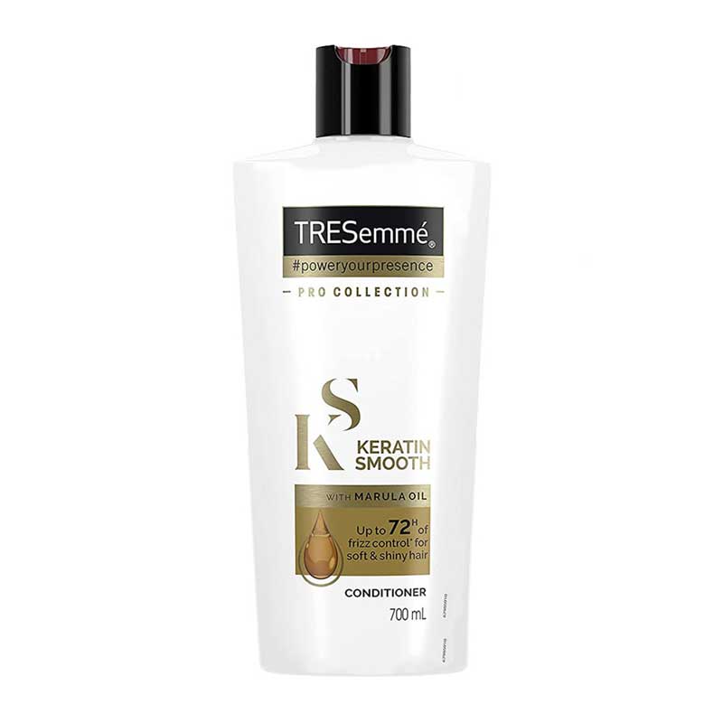 شامپو نرم کننده مو ترزمه Tresemme مدل Keratin Smooth حجم 700ml