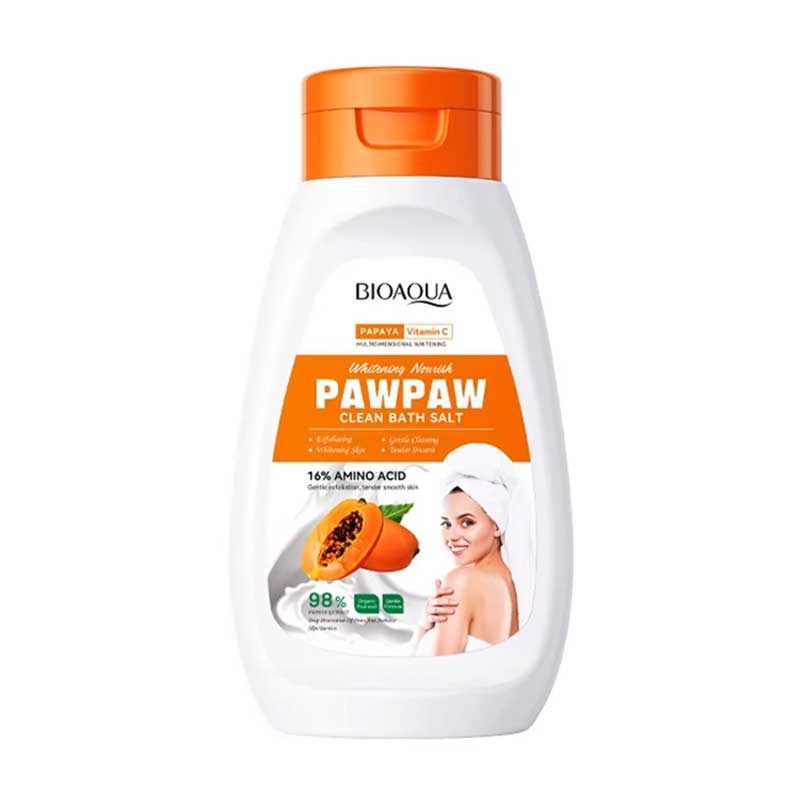 نمک بدن پاپایا بیوآکوا Bioaqua مدل Pawpaw حجم 430g