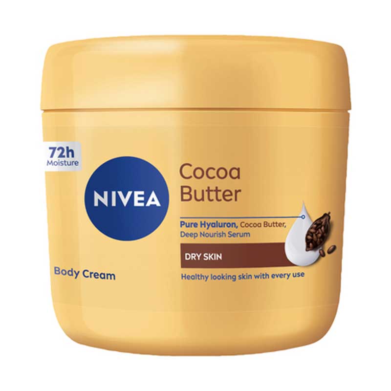 کرم دست و بدن کره کاکائو نیوآ Nivea مدل Cocoa Butter حجم 400ml