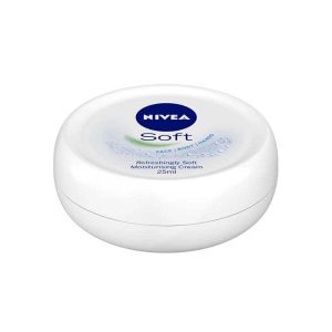 کرم مرطوب کننده مینی صورت و بدن نیوآ Nivea مدل Soft حجم 25ml