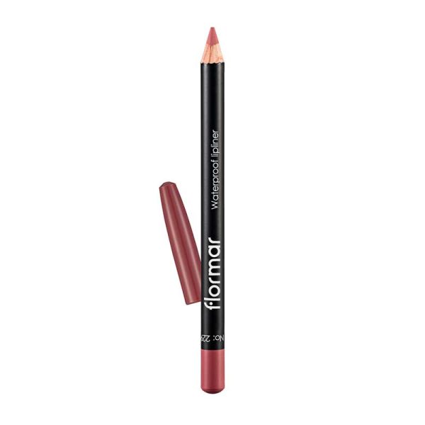 مداد لب ضد آب Waterproof فلورمار Flormar رنگ 229 Tender Cream